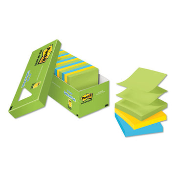 Post-it® Dispenser Notes Original Pop-up Refill, 3 X 3, Floral Fantasy Collection Colors, 100 Notes-pad, 6 Pads-pack freeshipping - TVN Wholesale